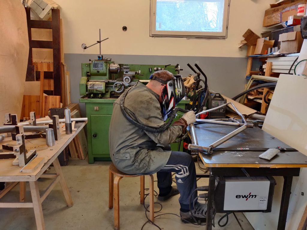 Build-A-Pelago-frame builder Anders Holmberg is building a bike that is missing from Pelago Bicycles lineup.