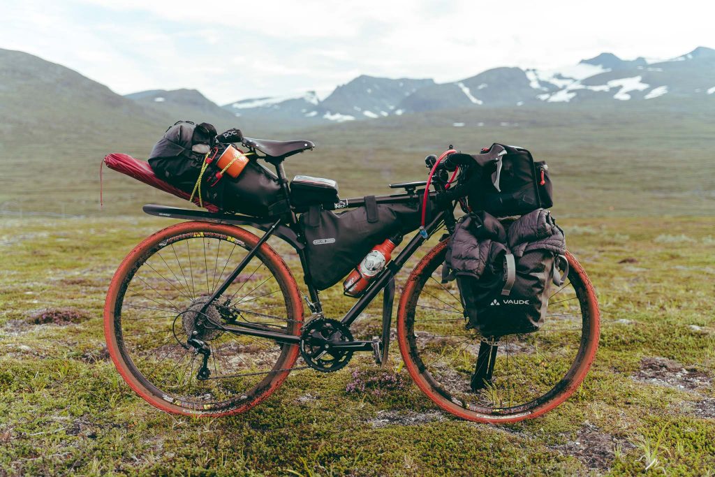 Pelago Stavanger takes Julia where she wants. Bikepacking at its finest.